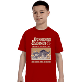 ShirtPunch Dungeons And Dinos, view 3