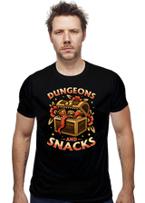 ShirtPunch Dungeons And Snacks, view 2