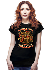 ShirtPunch Dungeons And Snacks, view 3