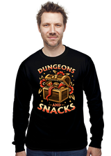 ShirtPunch Dungeons And Snacks, view 5