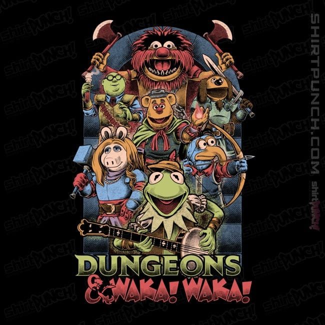 ShirtPunch Dungeons And Waka Waka!