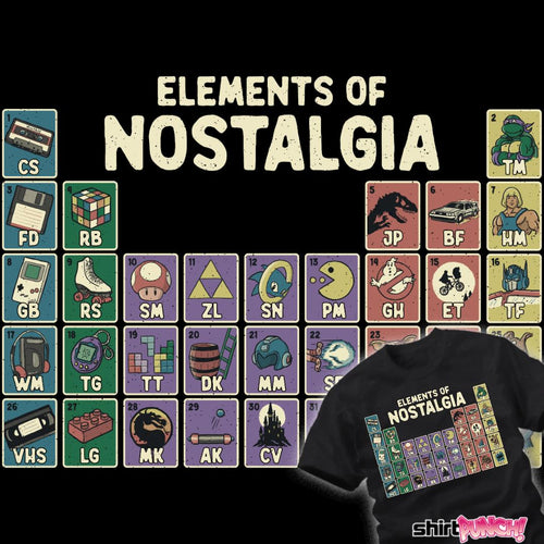 ShirtPunch Elements Of Nostalgia