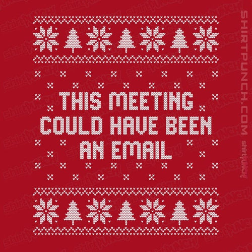 ShirtPunch Email Meeting Sweater