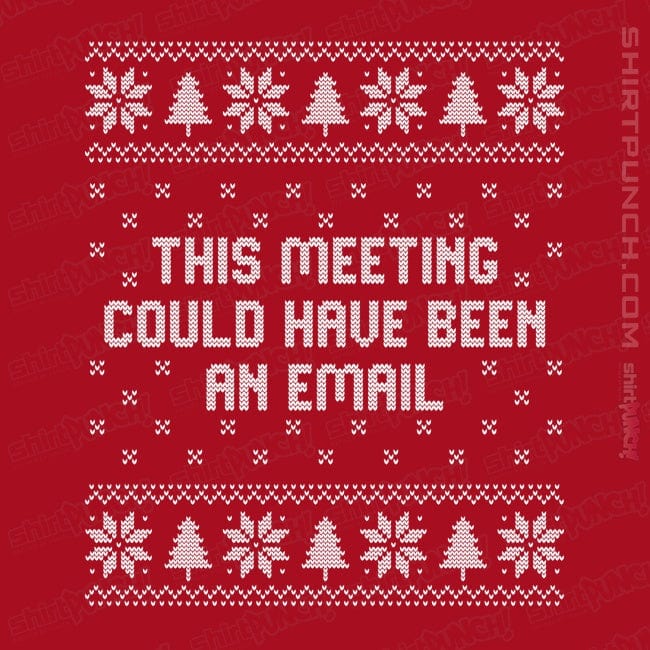 ShirtPunch Email Meeting Sweater