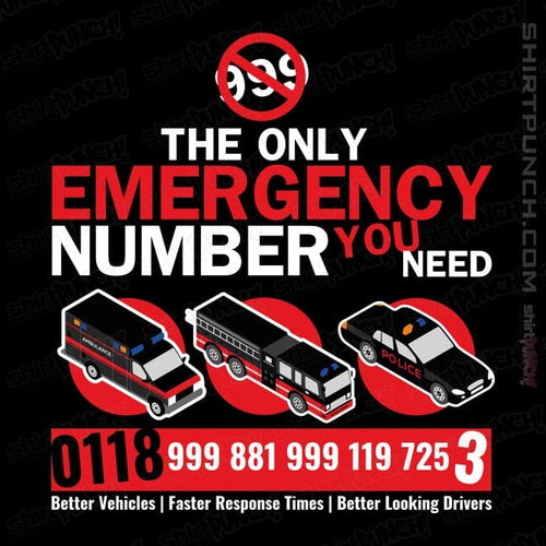 ShirtPunch Emergency Number