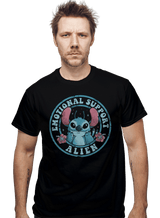 ShirtPunch Emotional Support Alien, view 2