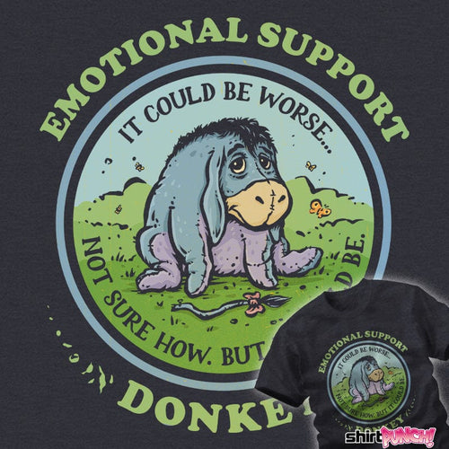 ShirtPunch Emotional Support Donkey
