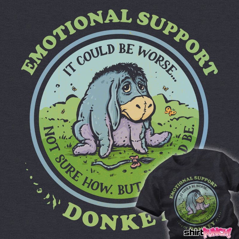 ShirtPunch Emotional Support Donkey