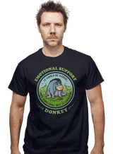 ShirtPunch Emotional Support Donkey, view 2