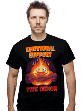 ShirtPunch Emotional Support Fire Demon, view 2