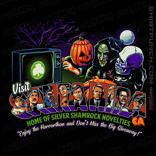 ShirtPunch Enjoy the Horrorthon in Santa Mira