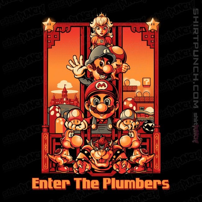 ShirtPunch Enter The Plumbers
