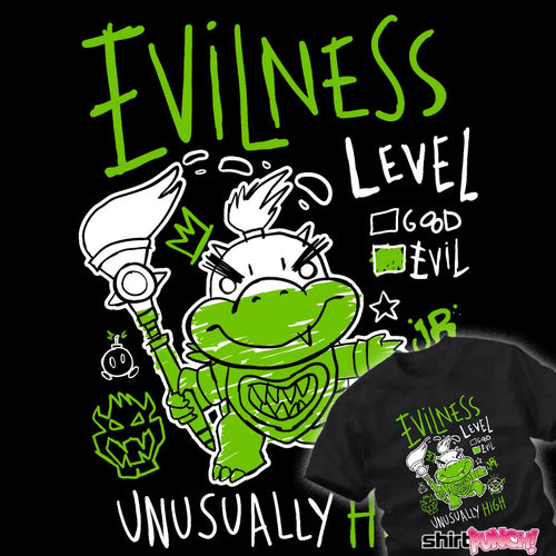 ShirtPunch Evilness Levels