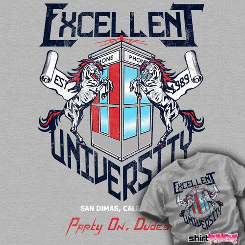 ShirtPunch Excellent University