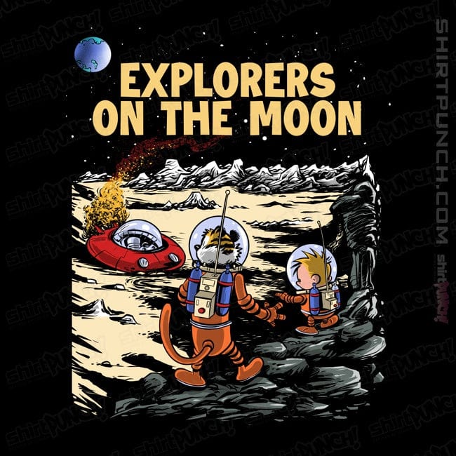 ShirtPunch Explorers On The Moon