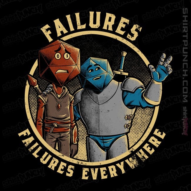 ShirtPunch Failures, Failures Everywhere
