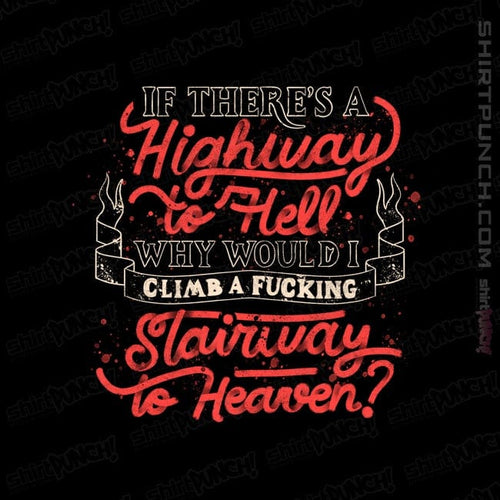 ShirtPunch Faster to Hell than Heaven