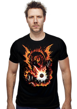 ShirtPunch Fiery Red Dragon, view 2