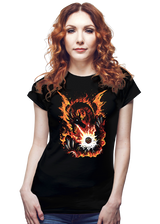 ShirtPunch Fiery Red Dragon, view 3