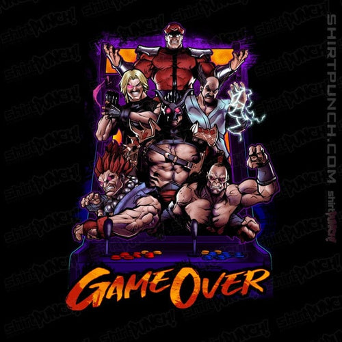 ShirtPunch Fighting Game Over