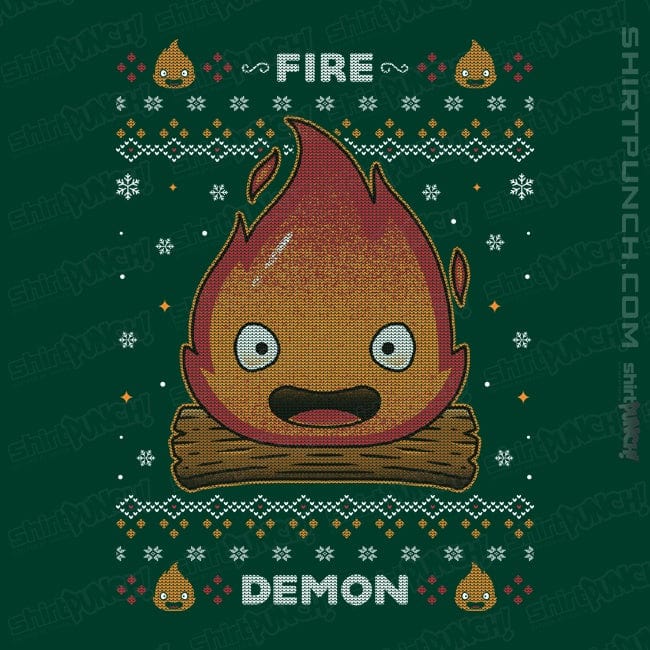 ShirtPunch Fire Demon Christmas