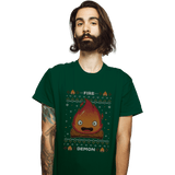 ShirtPunch Fire Demon Christmas, view 2