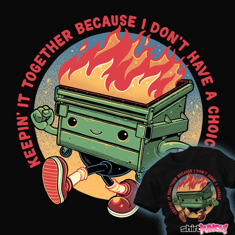 ShirtPunch Flaming Dumpster