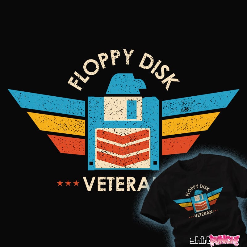 ShirtPunch Floppy Disk Veteran