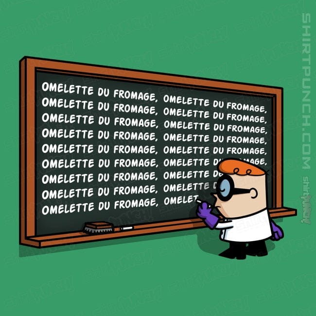 ShirtPunch French Chalkboard