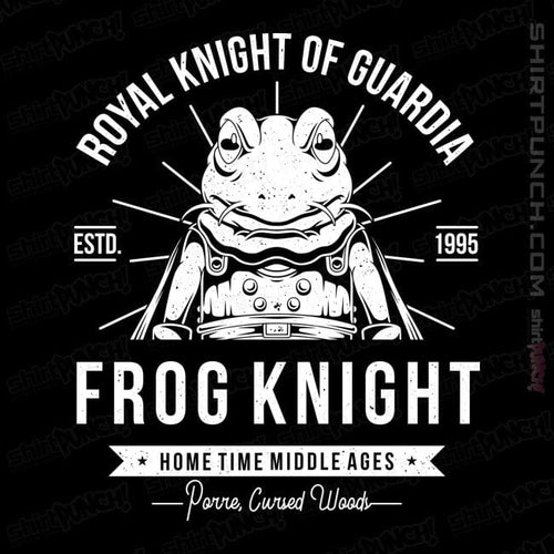ShirtPunch Frog Knight