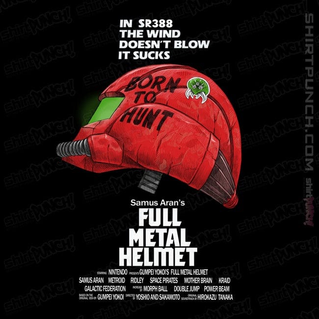 ShirtPunch Full Metal Helmet.