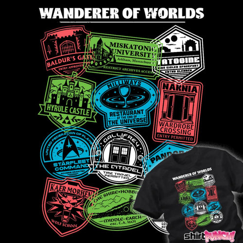 ShirtPunch Geek Travel Stamp