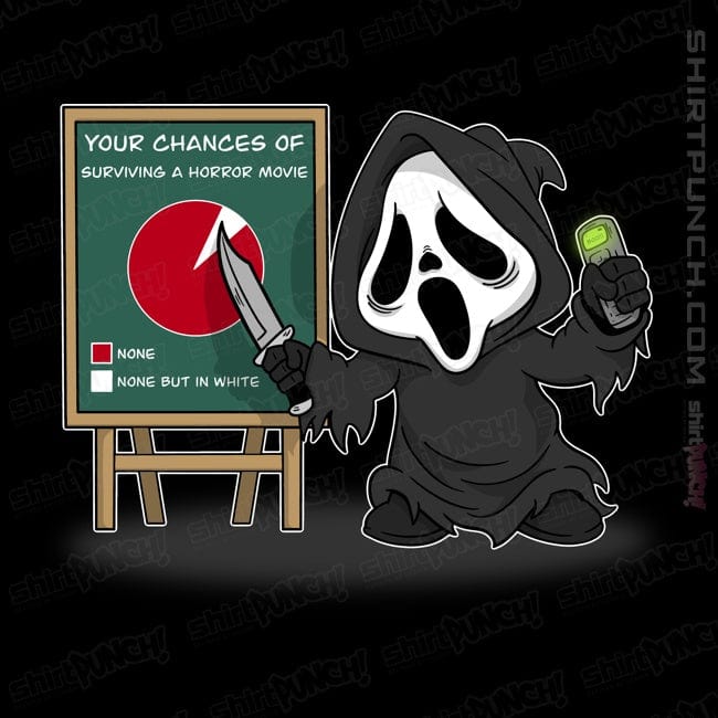 ShirtPunch Ghostface Chart