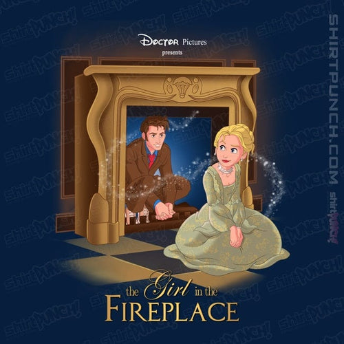 ShirtPunch Girl In The Fireplace