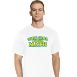 ShirtPunch Girl Loves Math, view 4