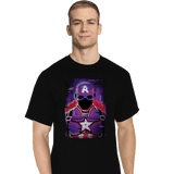 ShirtPunch Glitch Captain America, view 4