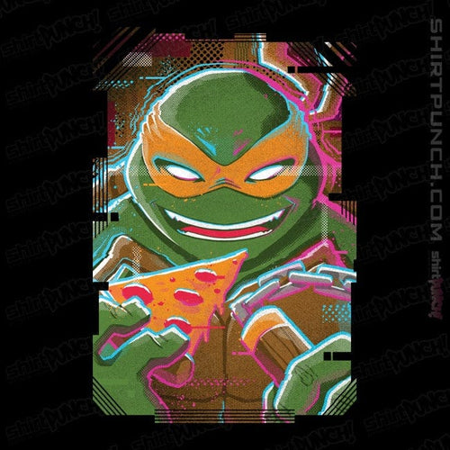 ShirtPunch Glitch Michelangelo