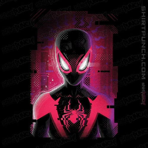 ShirtPunch Glitch Miles Spider