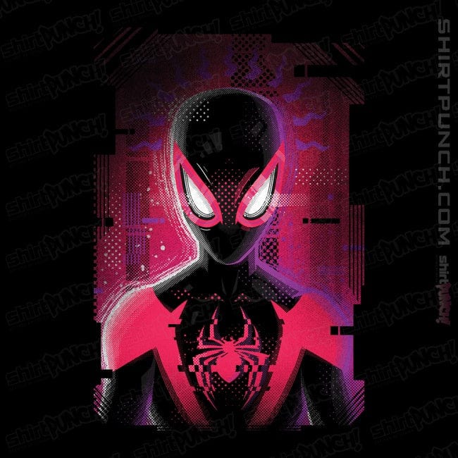 ShirtPunch Glitch Miles Spider