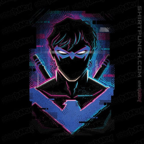 ShirtPunch Glitch Nightwing