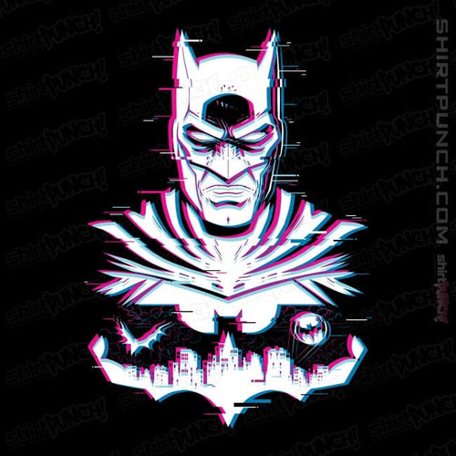 ShirtPunch Glitched Batman