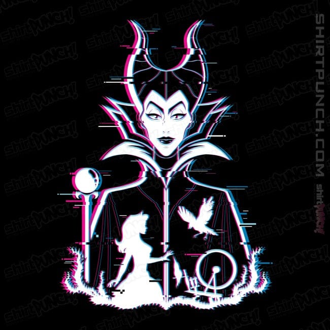 ShirtPunch Glitched Maleficent