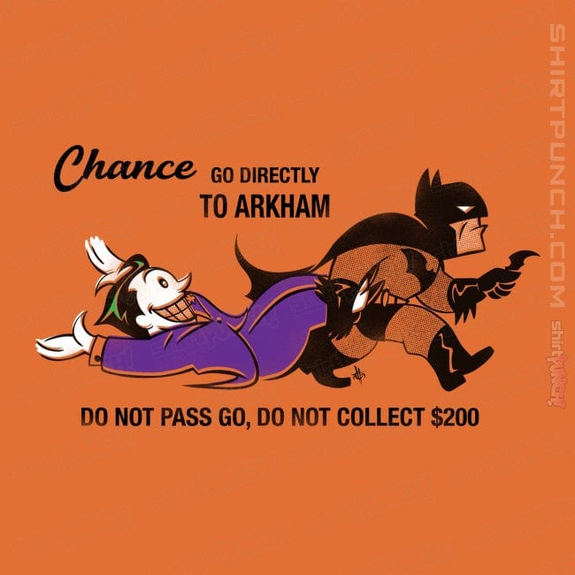 ShirtPunch Go Directly To Arkham