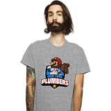 ShirtPunch Go Plumbers, view 2