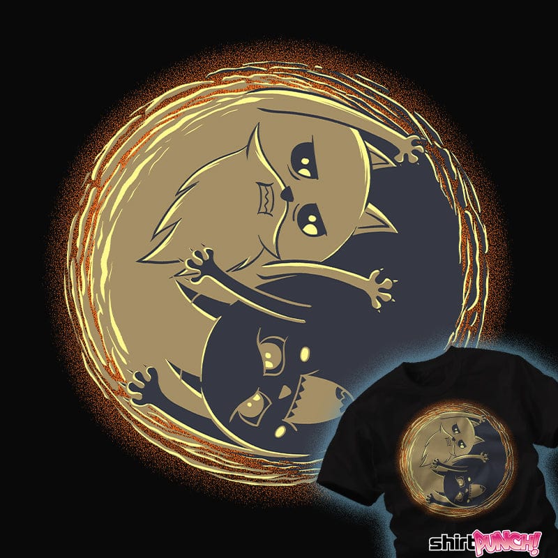ShirtPunch Godcat VS Devilcat