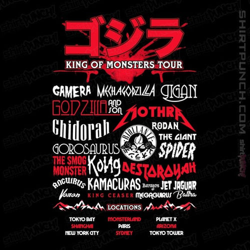 ShirtPunch Godzilla Fest