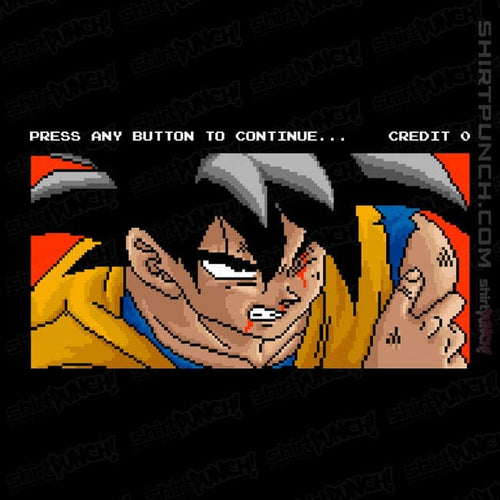 ShirtPunch Goku Continue
