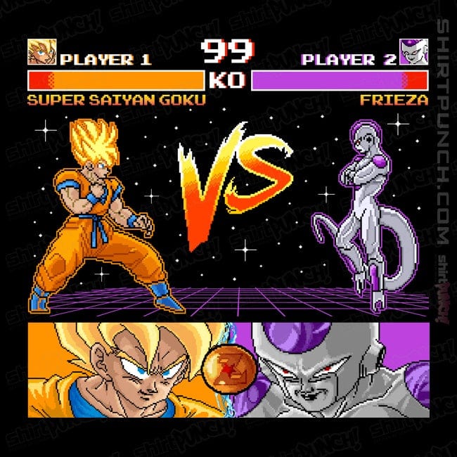ShirtPunch Goku VS Frieza