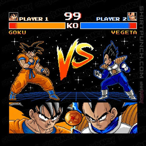 ShirtPunch Goku VS Vegeta