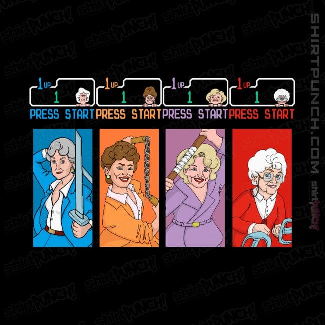 ShirtPunch Golden Ninjas